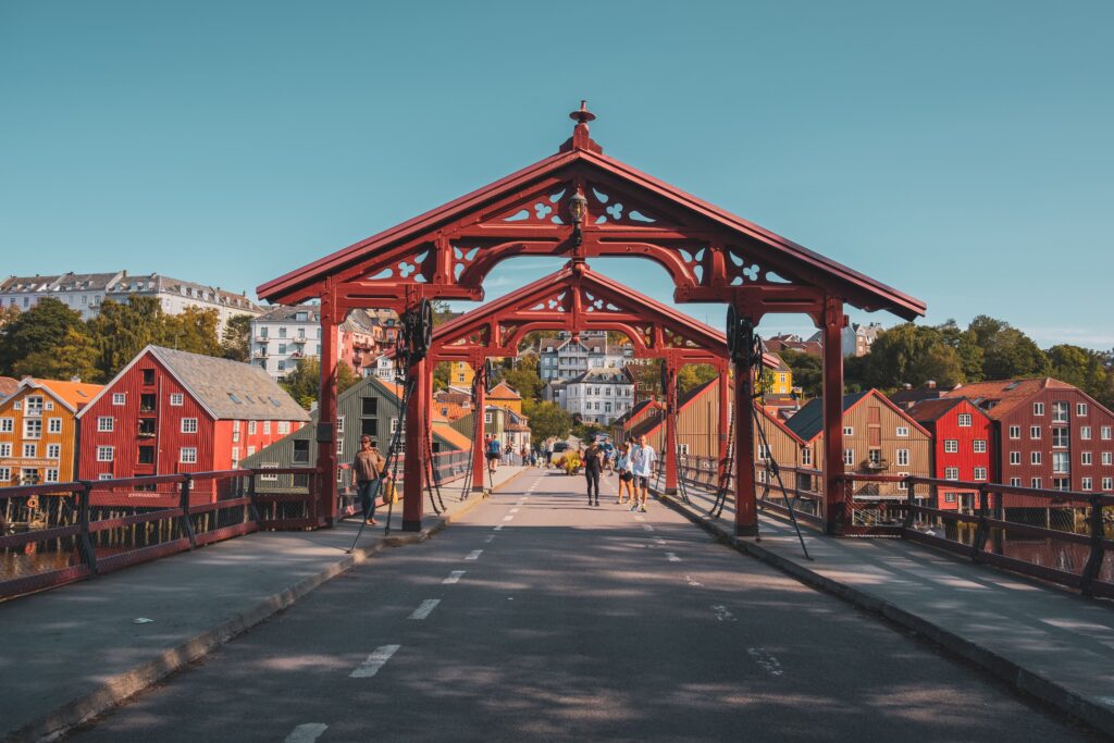Old bridge of Trondheim